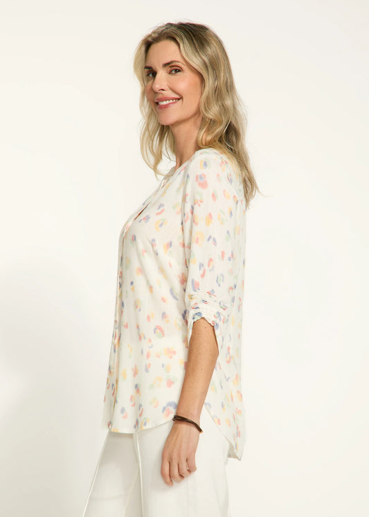 Smocked Detail Shirt
