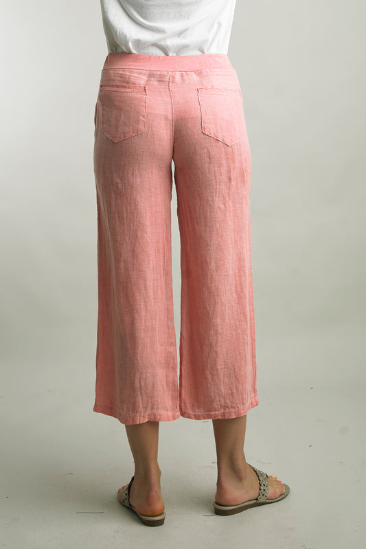 Linen Crop Pant