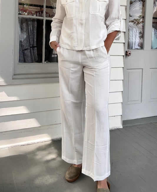 Renuar Pull On Wide Pant