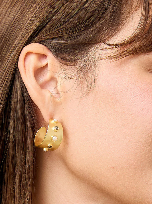 Estate Hoop Earrings