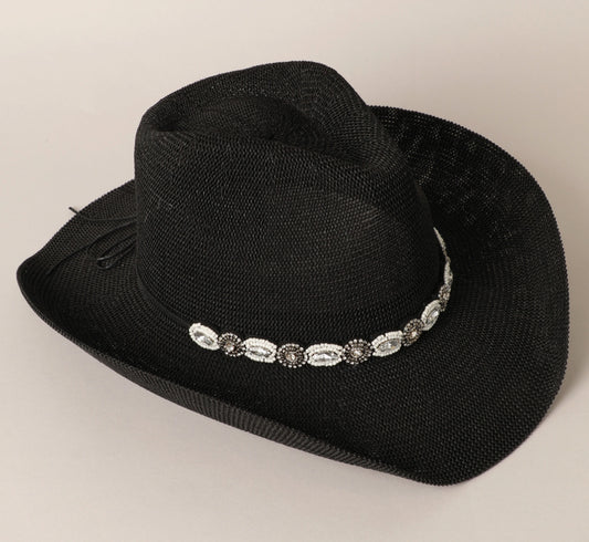 Durango Cowboy Hat With Jeweled Belt