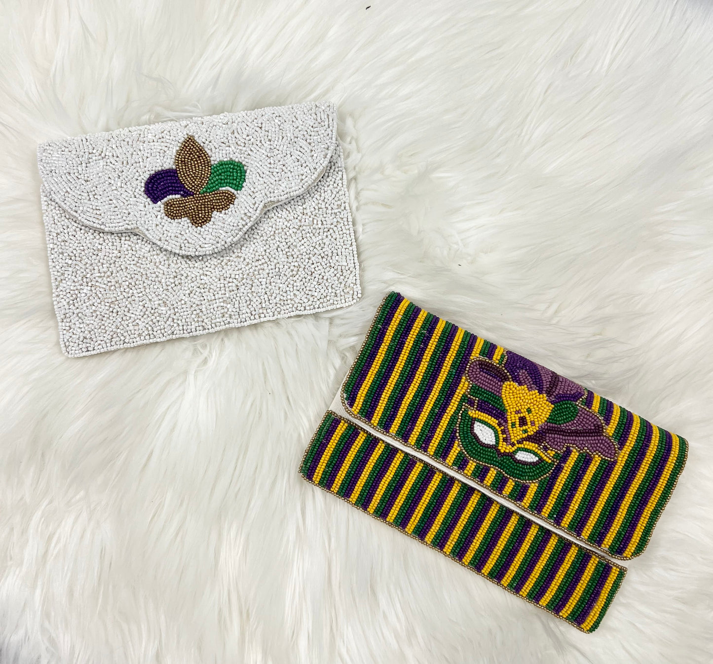 Mini Beaded Clutch
