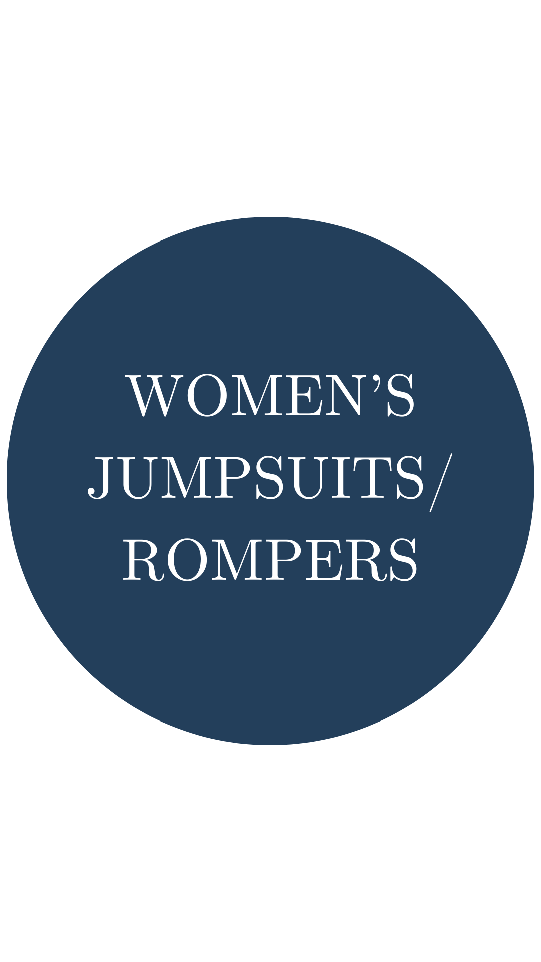 Women's Jumpsuit/Romper