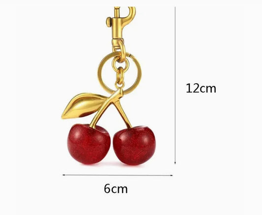 Cherry Purse Charm