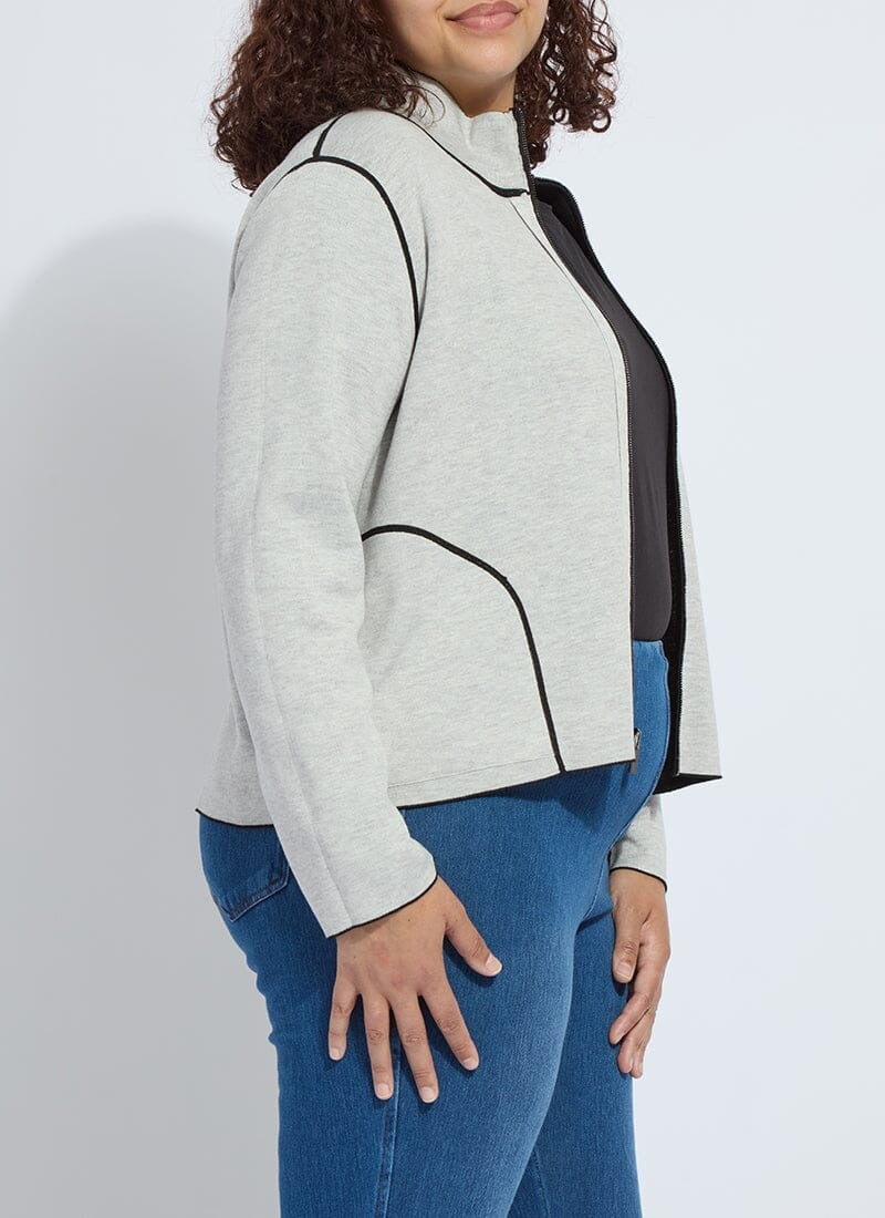 Reversible Zip Cardigan