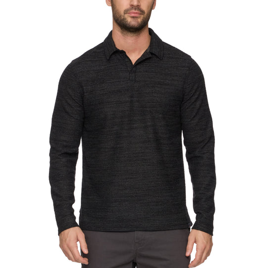 Chatsworth Long Sleeve Soft Waffle Henley
