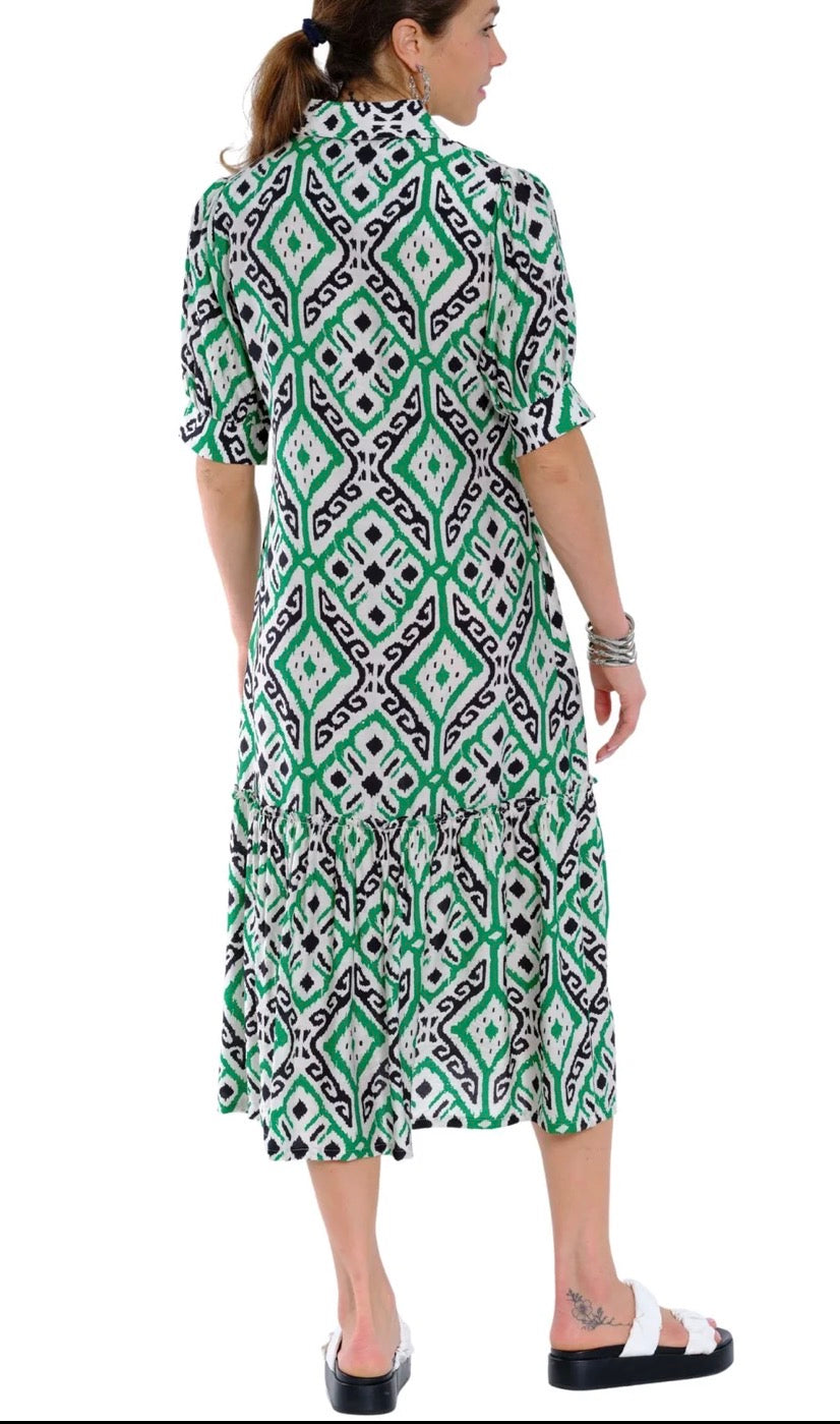 Mika Midi Collared Dress