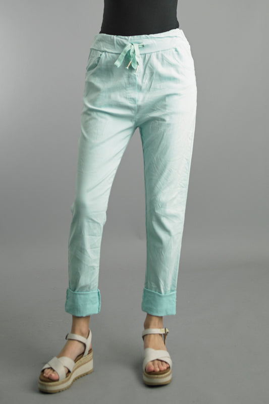 Tie Front Linen Pants
