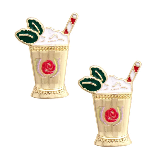Kentucky Derby 2026 Mint Julep Earrings