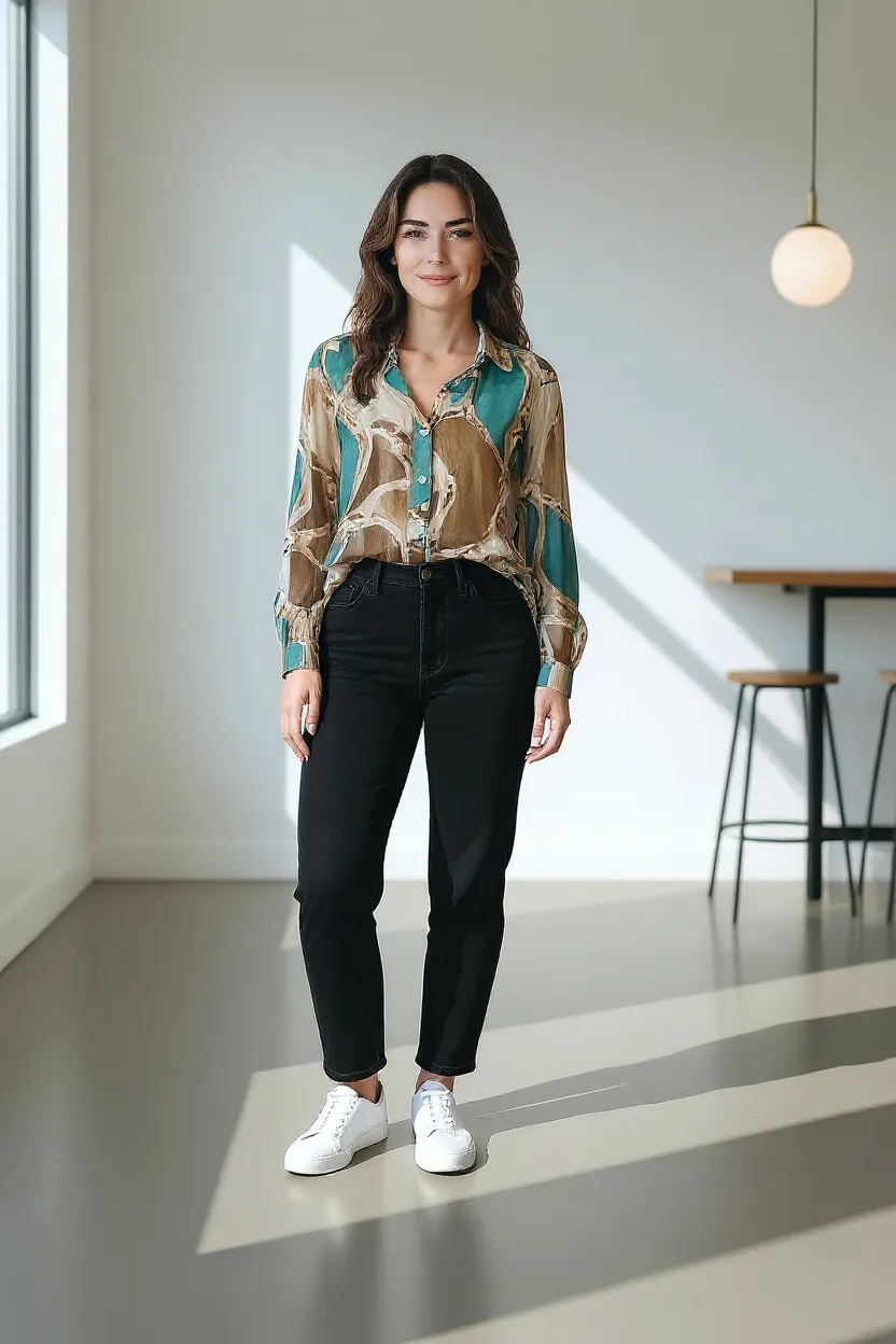 Longsleeve Flowy Top