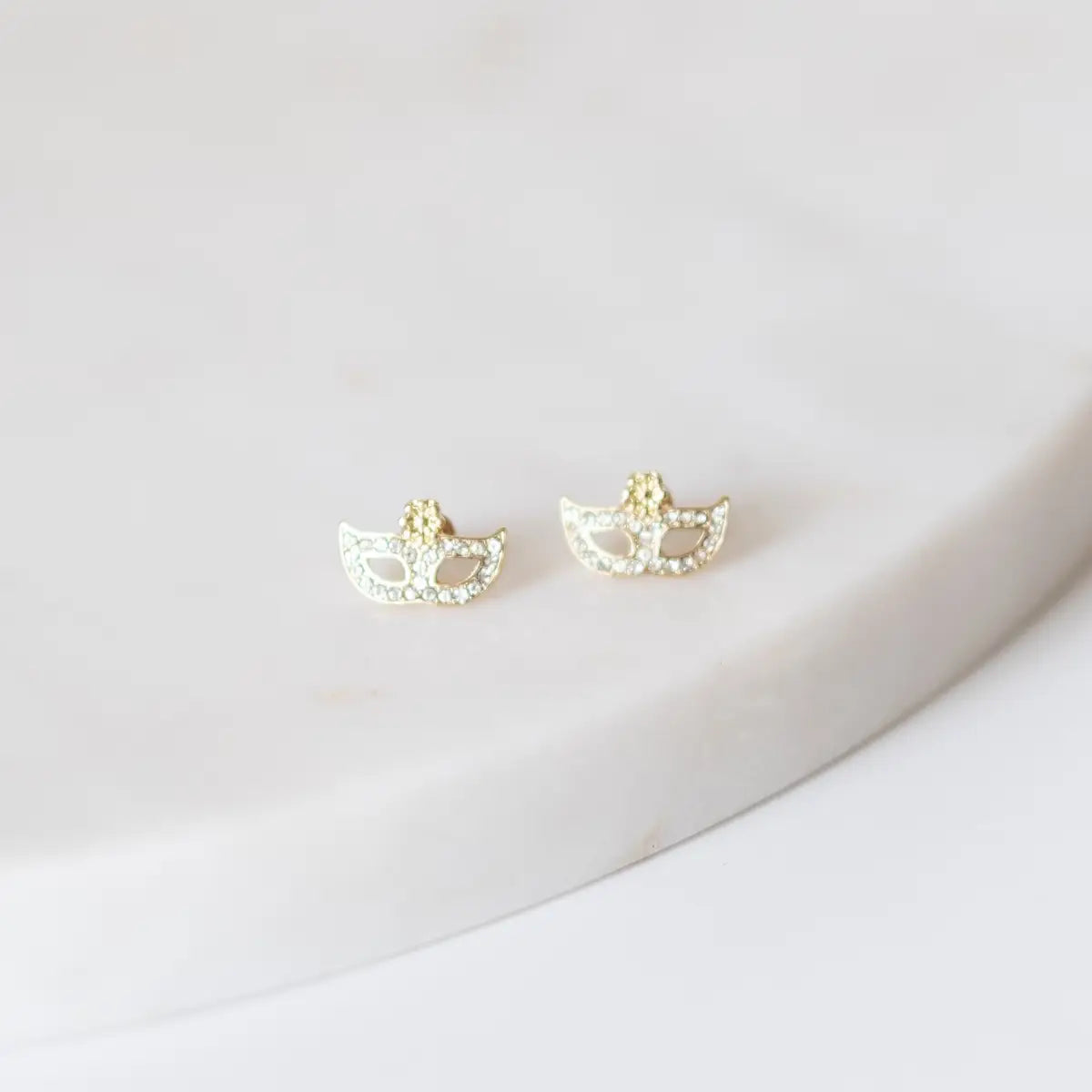 Court Stud Earrings