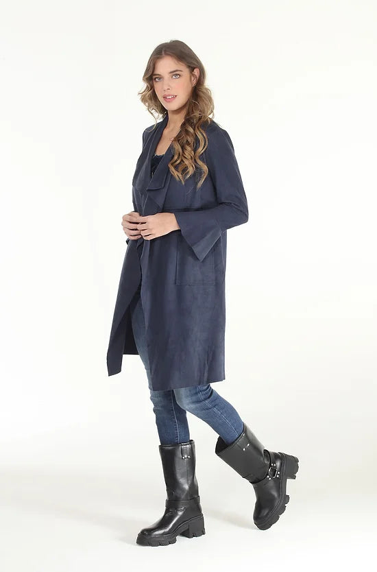 Faux Suede Jacket