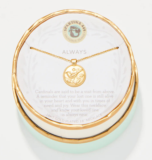 Sea La Vie Always/Cardinal Necklace