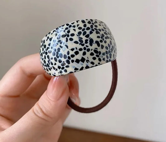 Acrylic Color Hair Tie