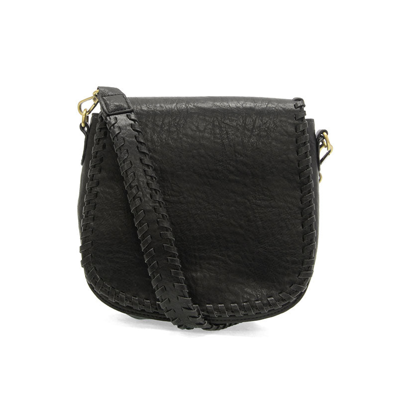 Annie Whip Stitch Saddle Convertible Crossbody Bag