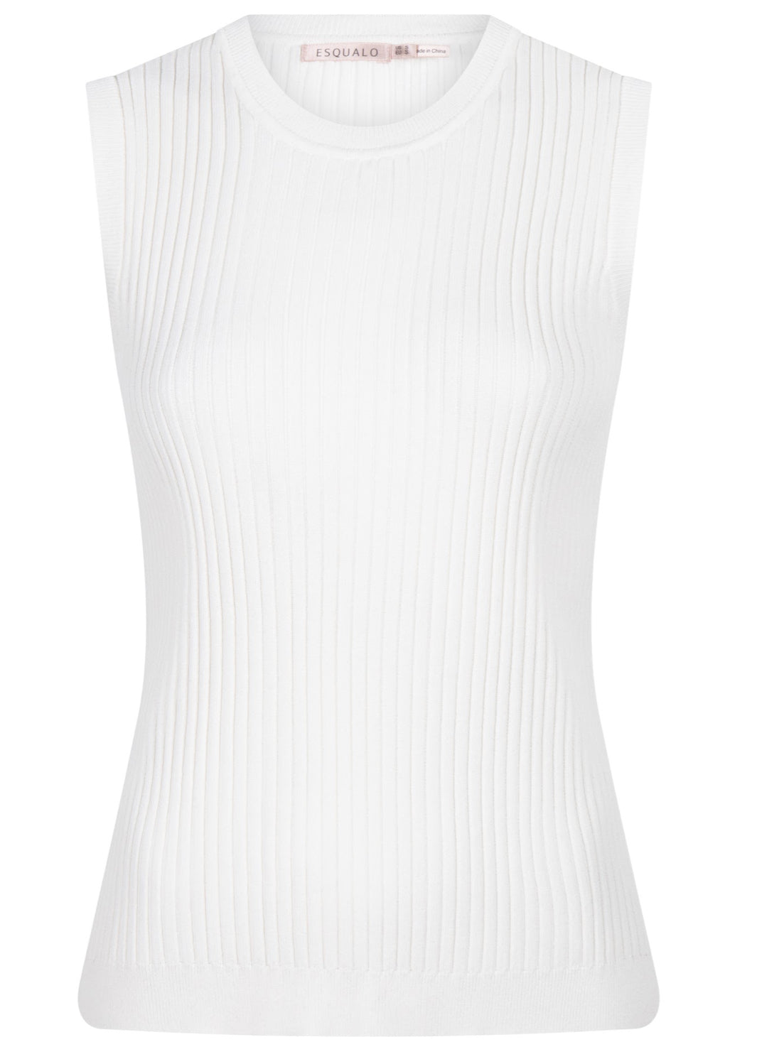 Rib Short Sleeve Knit Top