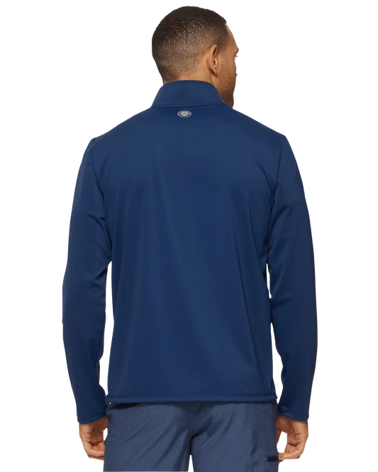 Bellmead Solid 1/4 Zip Performance Mock Neck