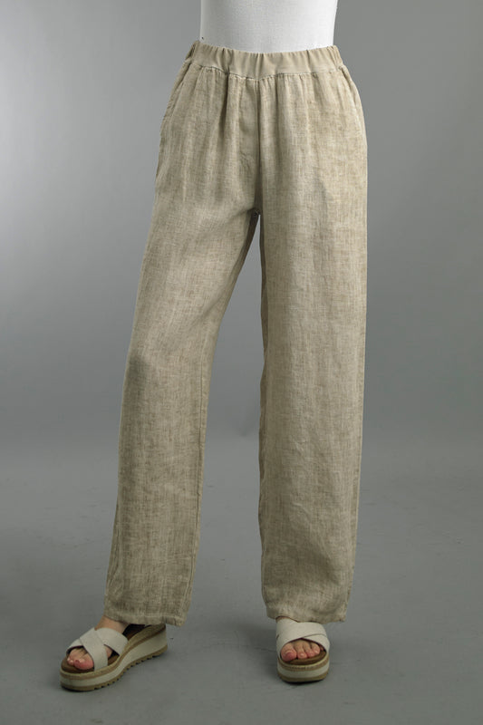 Wide Leg Linen Pants