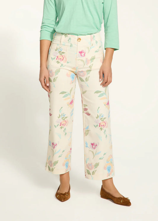Suzanne Wide Crop Jean