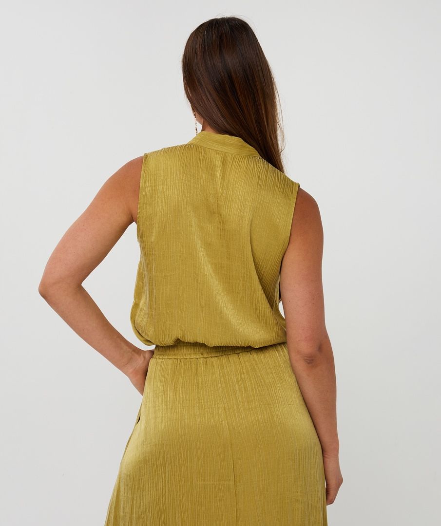 Bow Crinkle Top