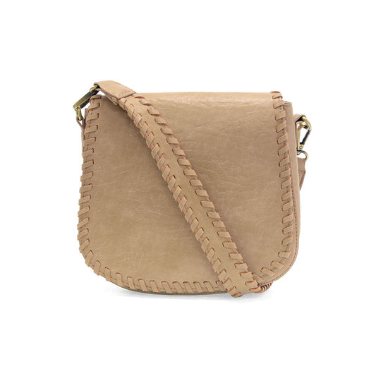 Annie Whip Stitch Saddle Convertible Crossbody Bag