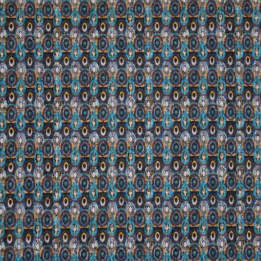 Long Sleeve Mini Geo Print Shirt