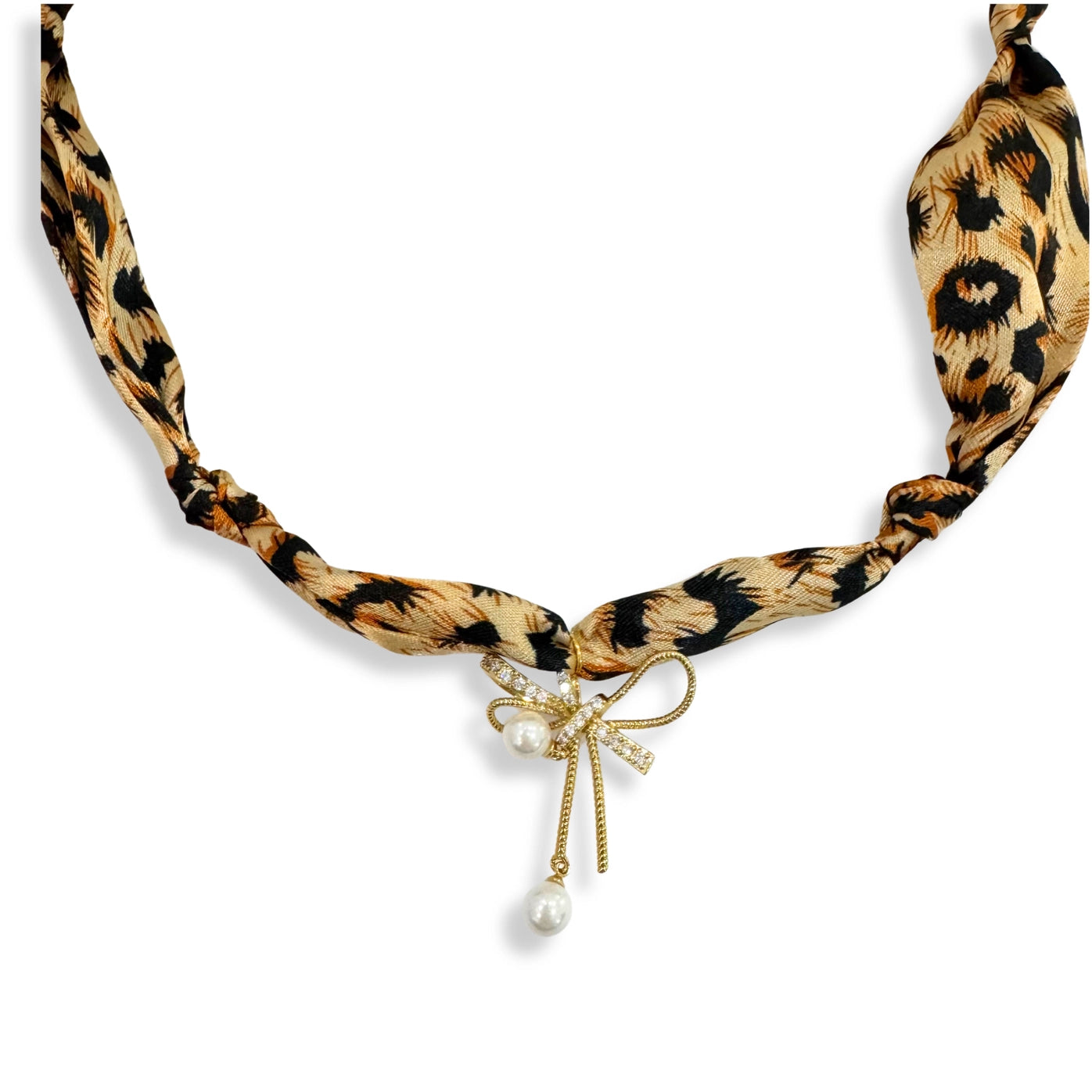 Scarf Bandana Charm Necklaces