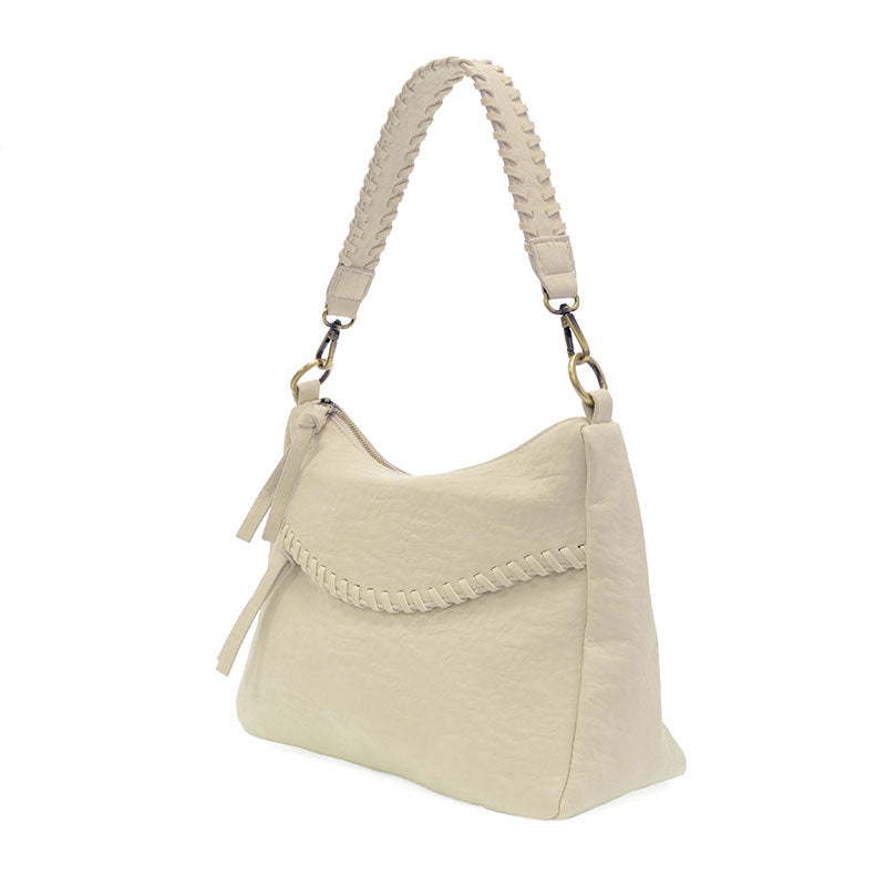Cassidy Whipstitch Convertible Hobo Bag