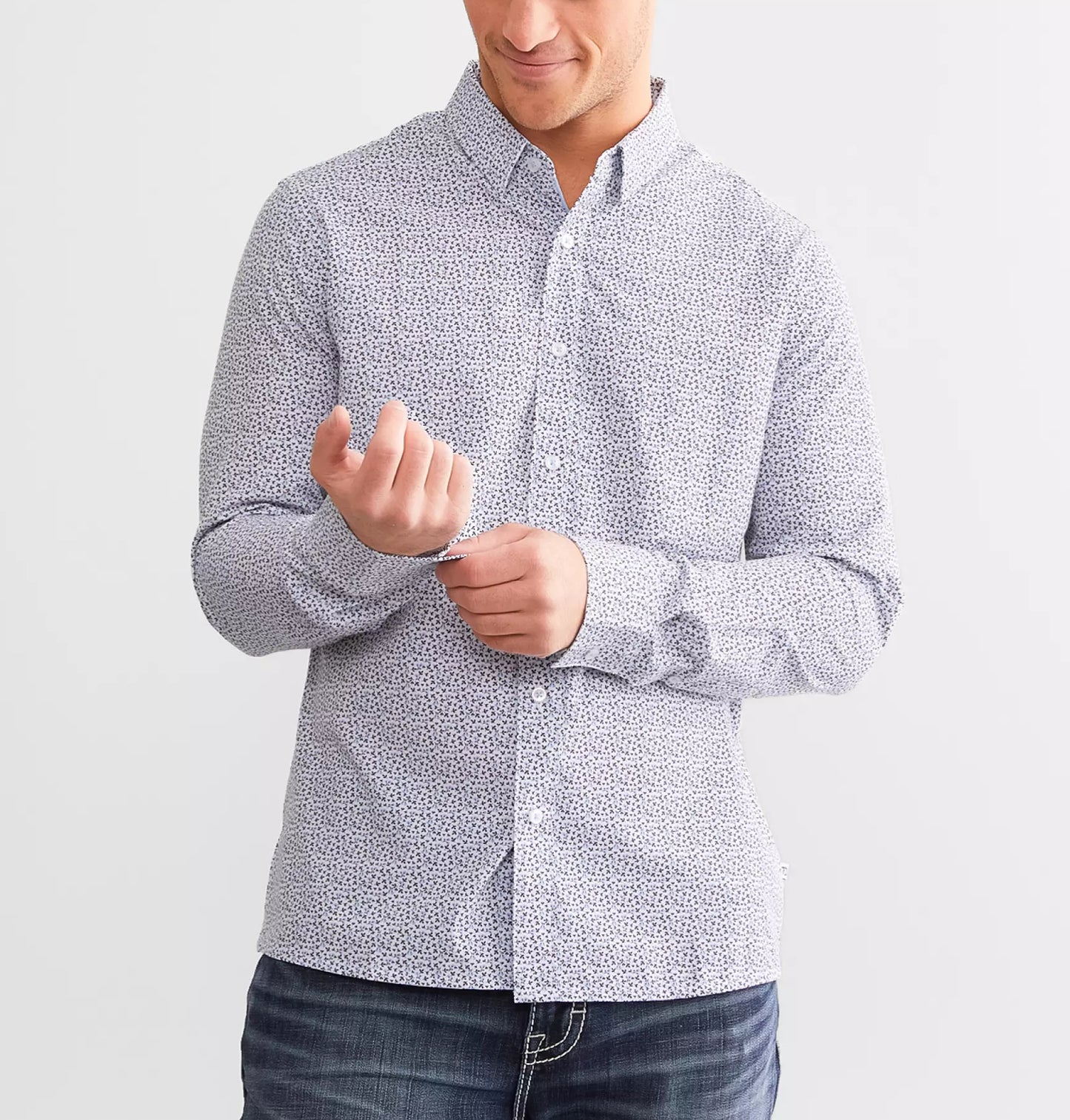 Peyton Long Sleeve Button Front