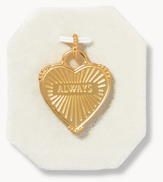 Always Charm Heart/ Mother Of Pearl