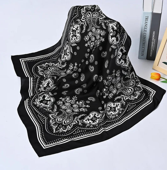Western Bandana Silk Scarf