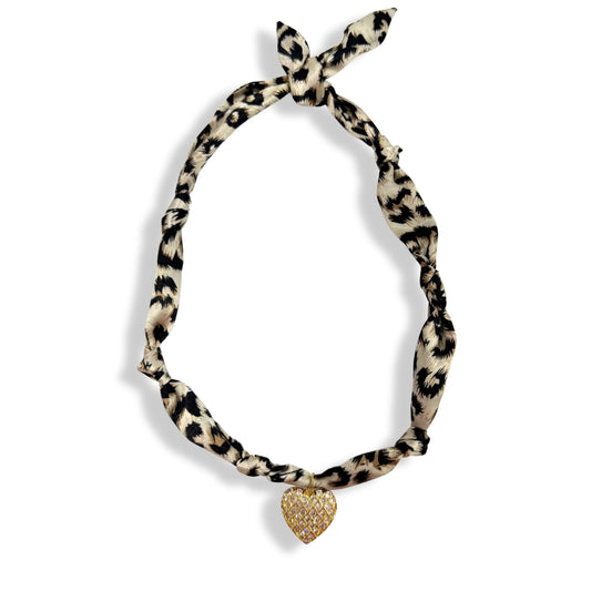 Scarf Bandana Charm Necklaces
