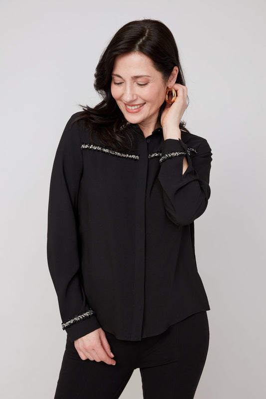 Chinell Button Up Blouse