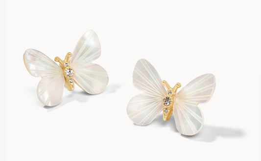 Monarch Carved Earrings