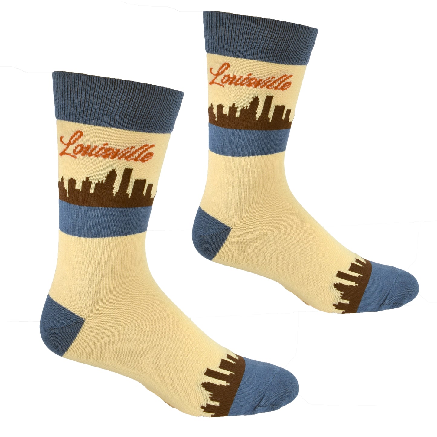 Louisville Kentucky Skyline Socks