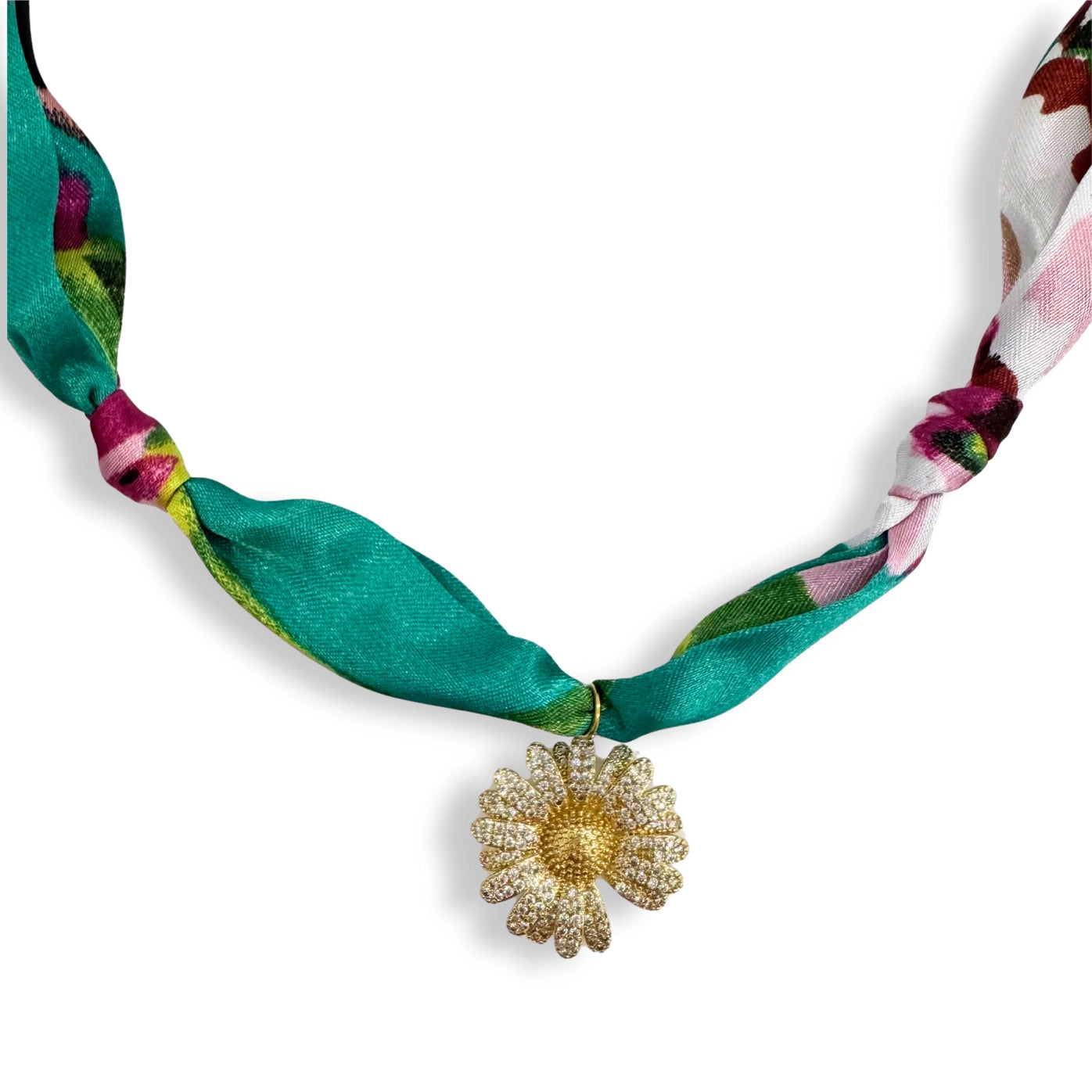 Scarf Bandana Charm Necklaces
