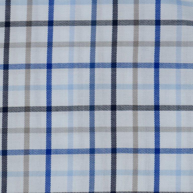 Long Sleeve Twill Multi Check