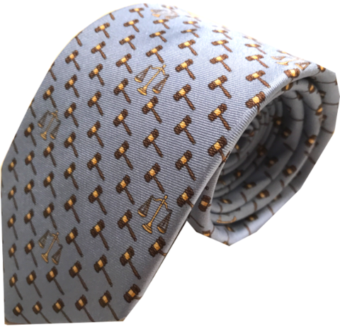 Lazyjack Press Men’s Tie - Trust Me I’m A Lawyer