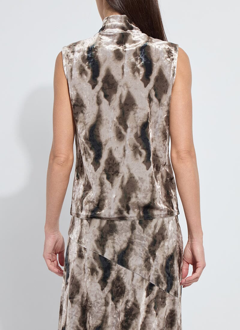 Dominique St Velvet Top