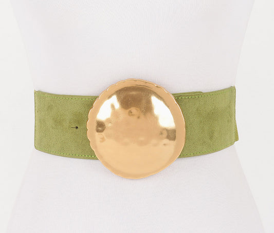 Metal Buckle Elastic Belt