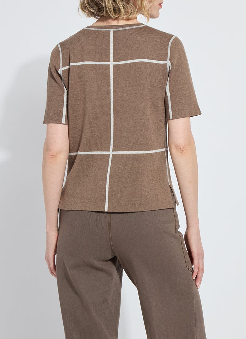 Odessa Reversible Knit Short Sleeve Tee