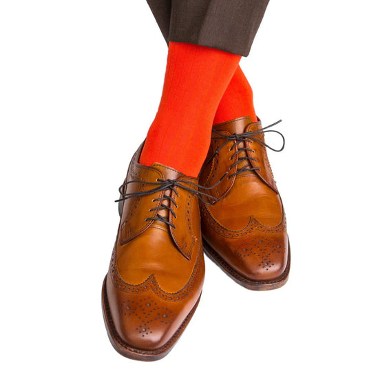 Dapper Classic Men's Calf Ribbed Sock