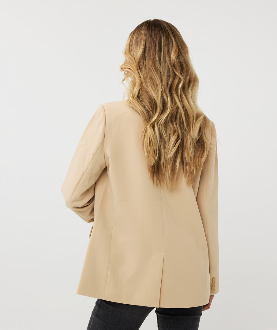 Long Knit Blazer