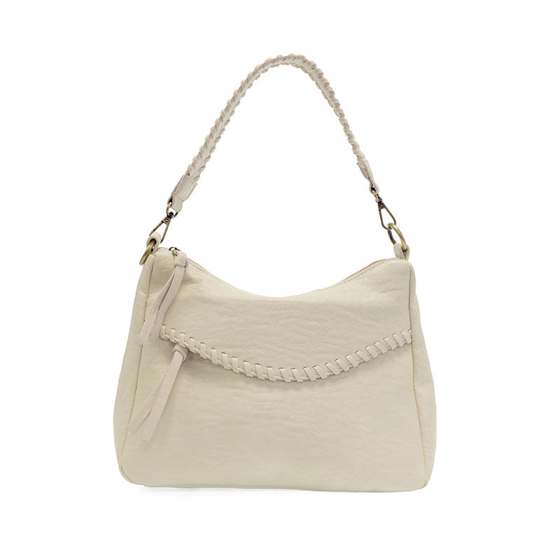 Cassidy Whipstitch Convertible Hobo Bag