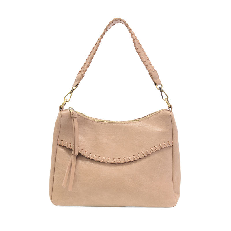 Cassidy Whipstitch Convertible Hobo Bag