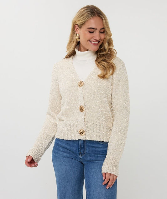 Fancy Button Cardigan