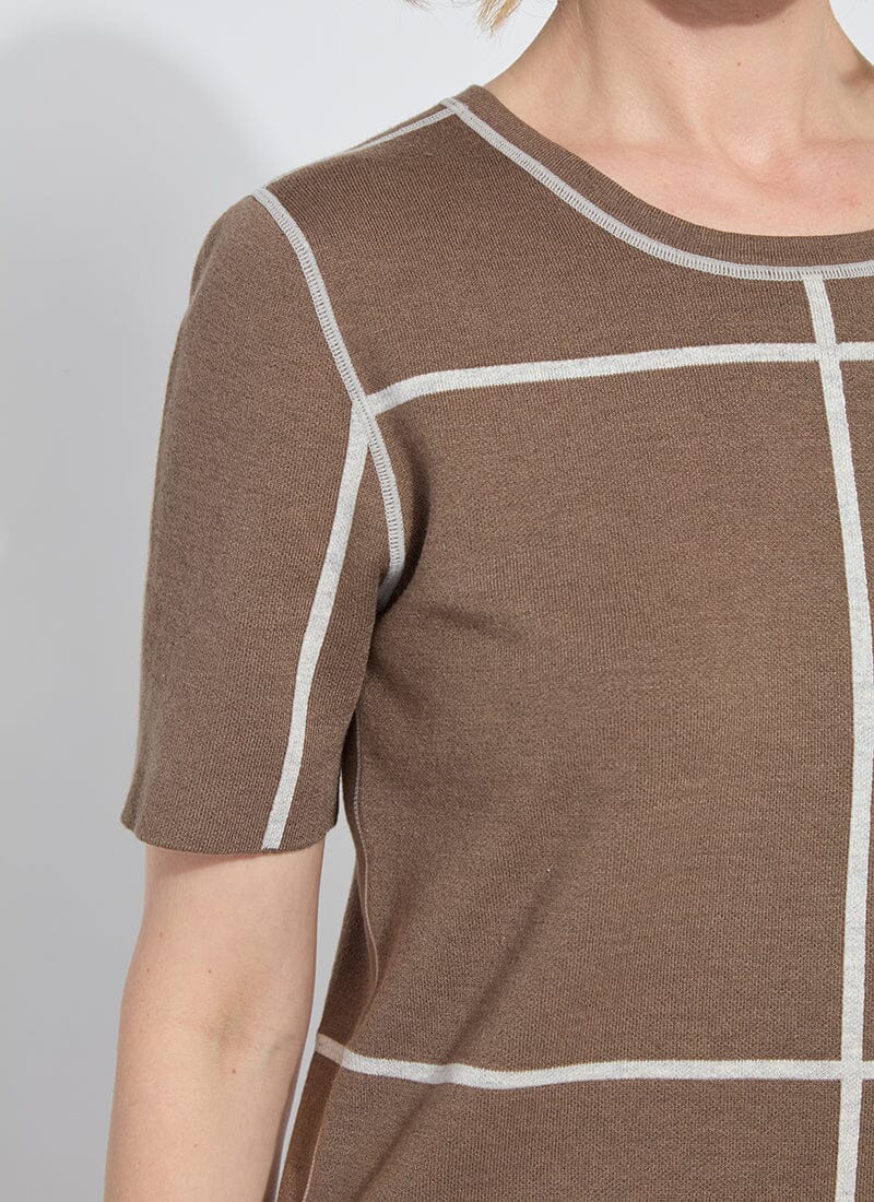 Odessa Reversible Knit Short Sleeve Tee