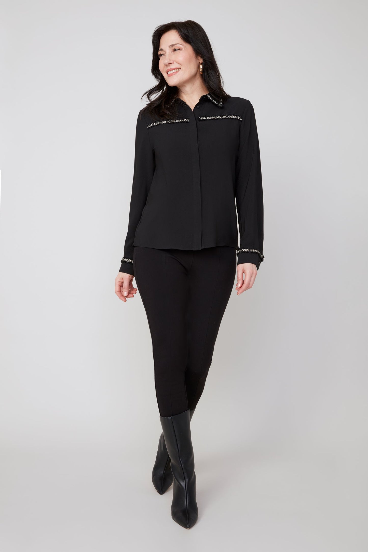 Chinell Button Up Blouse