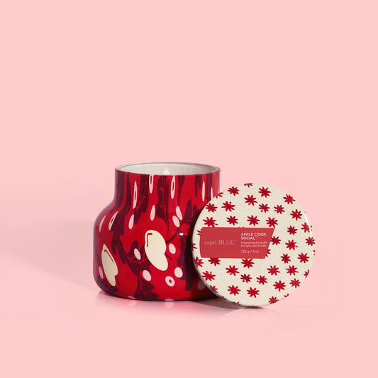 Petite Pattern Play Holiday Candle Jar