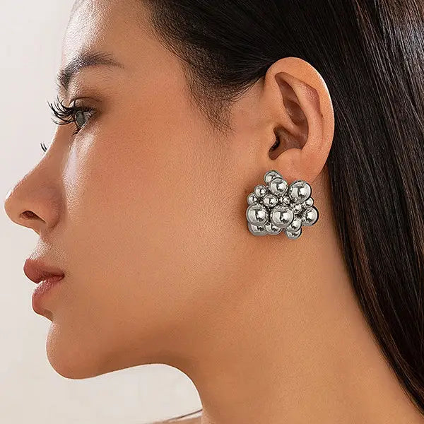 Geometric Drop Earrings